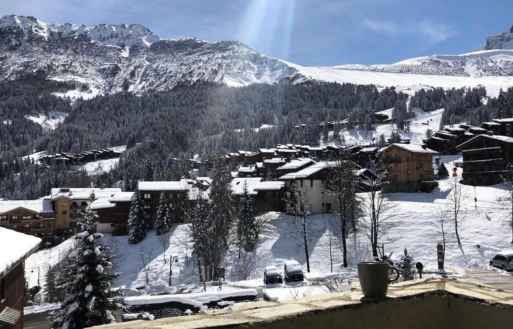 شقة Residence Clairiere - La Clairiere 2 - Joli Studio Avec Magnifique Vue Sur La Station Mae-4334 فالموريل فرنسا